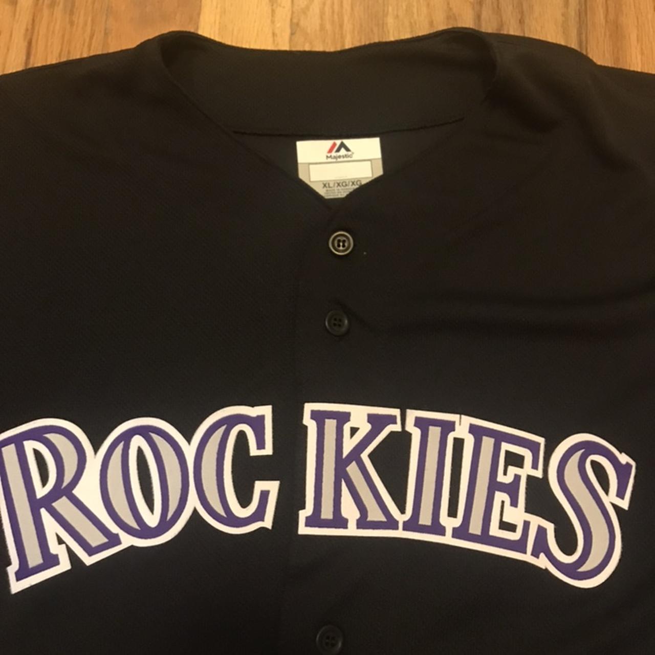 Vintage Colorado Rockies jersey by majestic - Depop