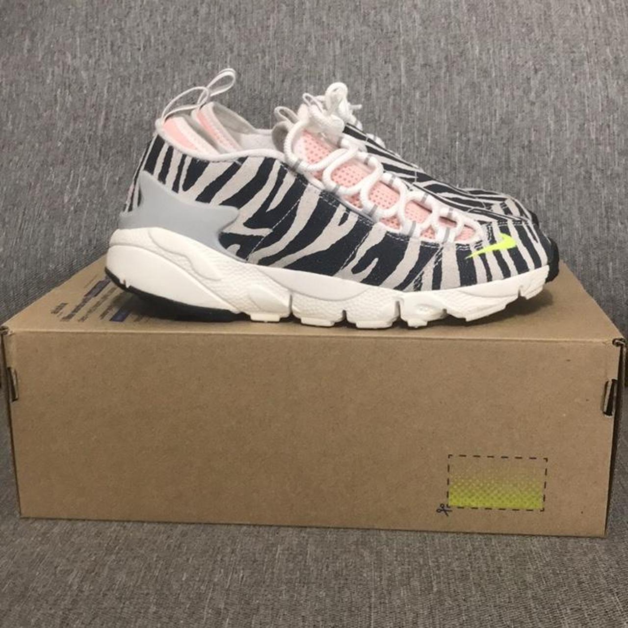 Nike X Olivia Kim Air Footscape No Cover Zebra