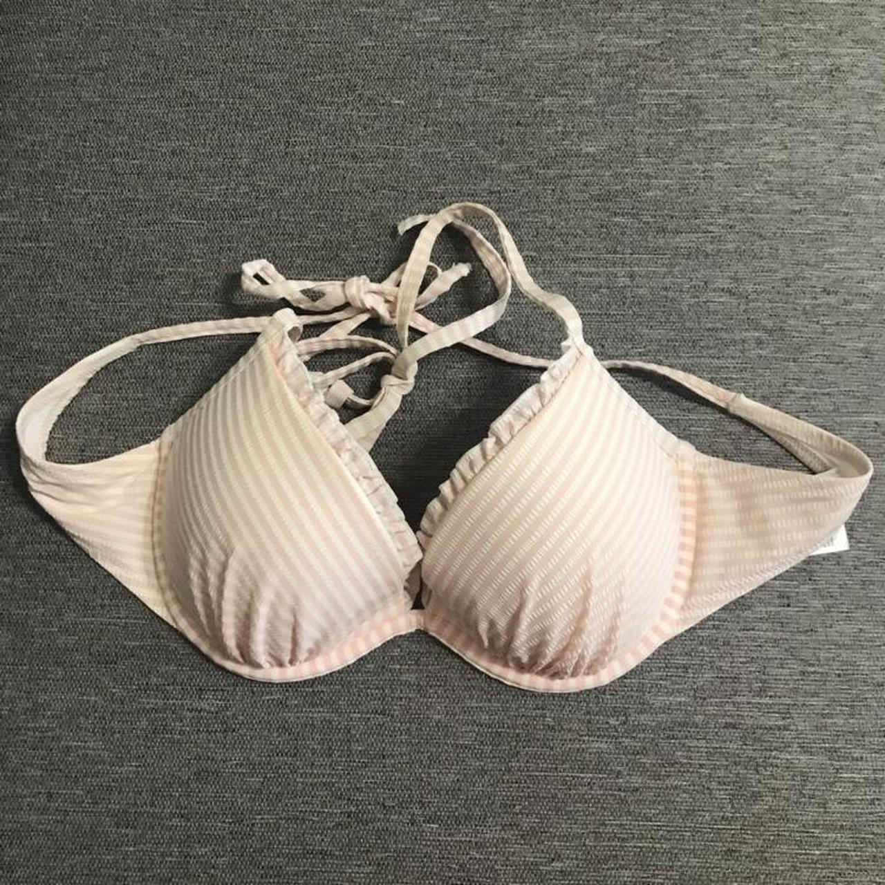 Pink bikini h&m size small 34b