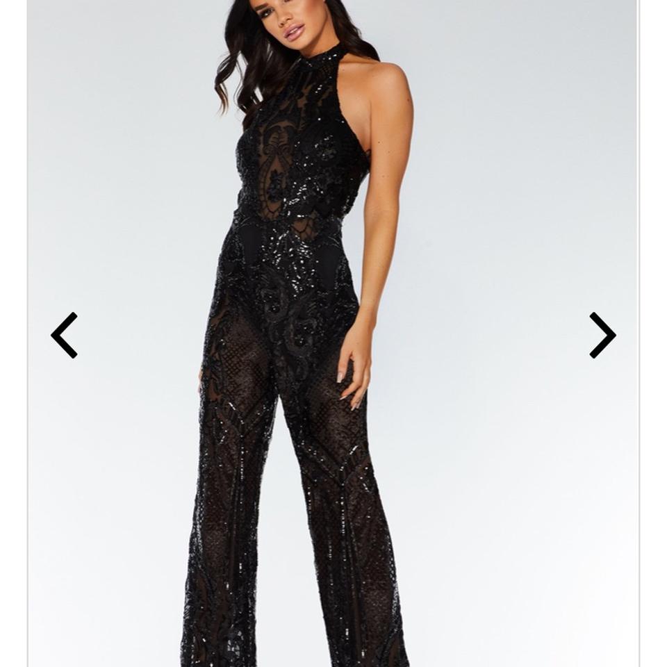 Quiz sequin sales jumpsuit