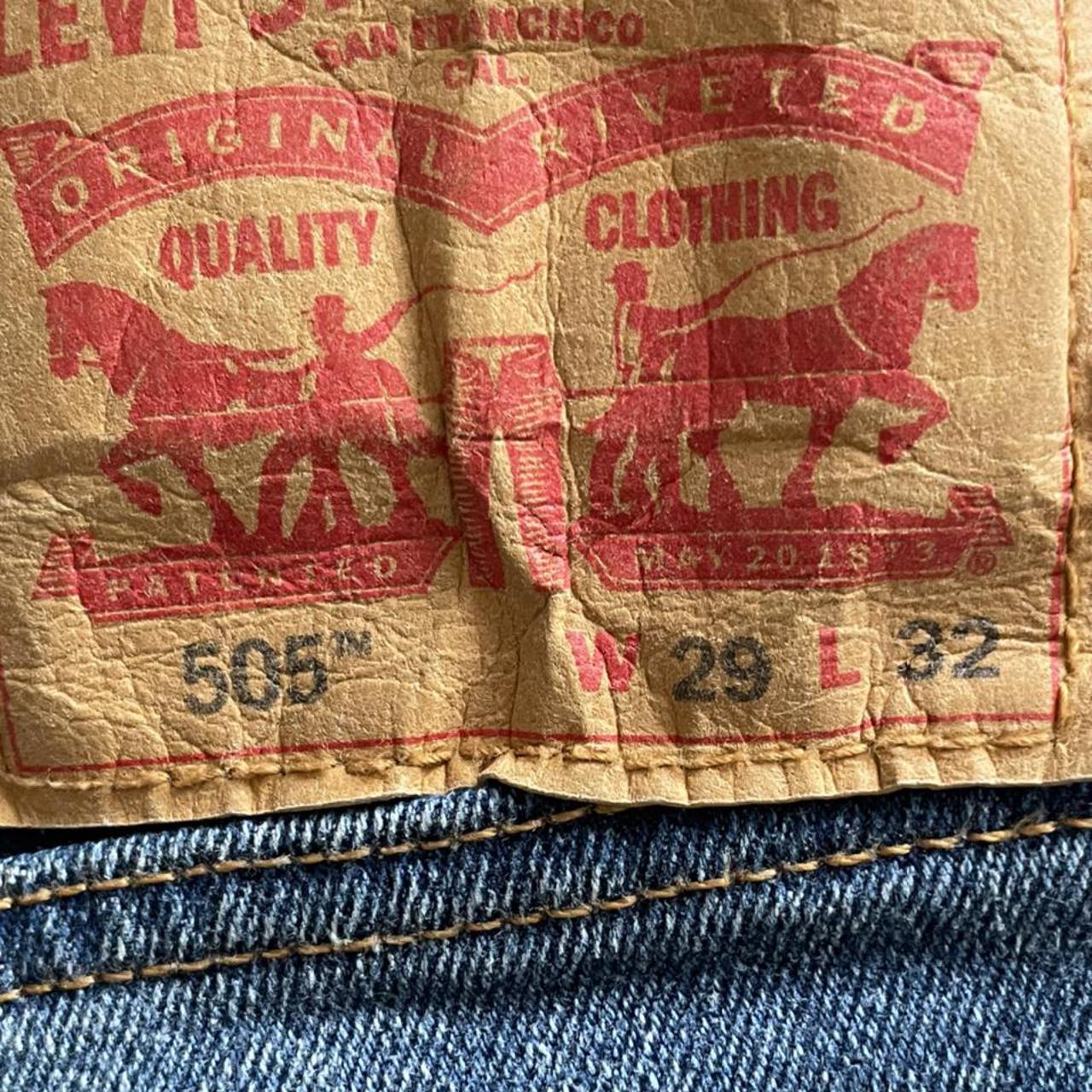 Vintage Levi's 505 jeans! W29 L30 :) ✨ #levis #505... - Depop
