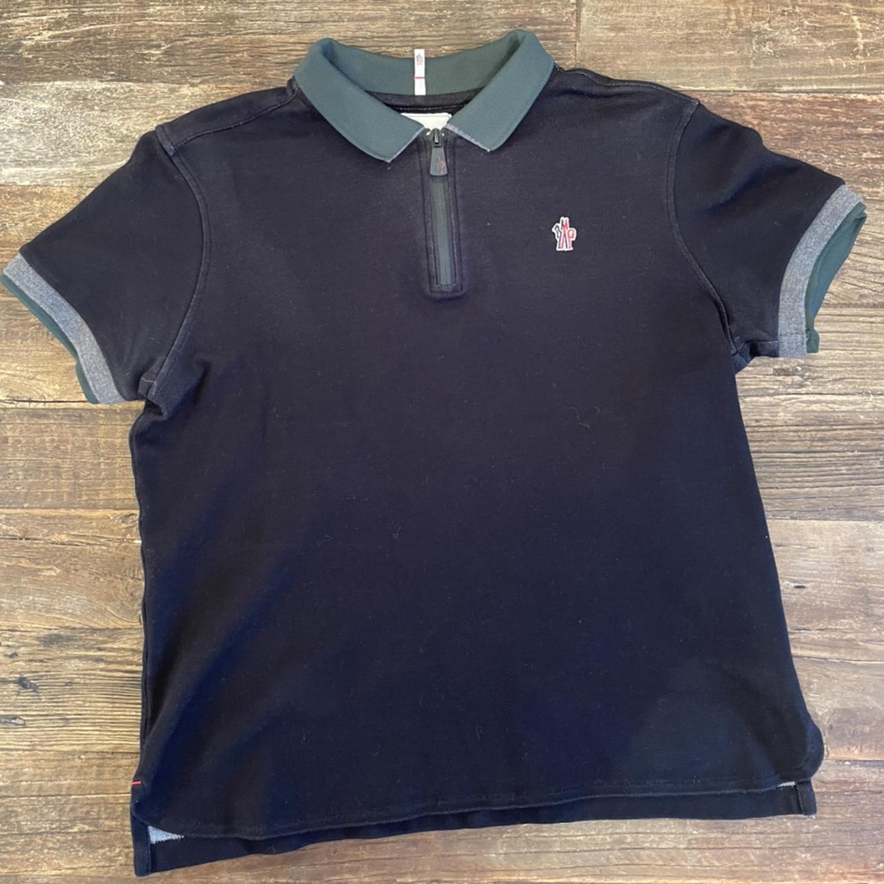 Moncler mens deals polo shirt sale