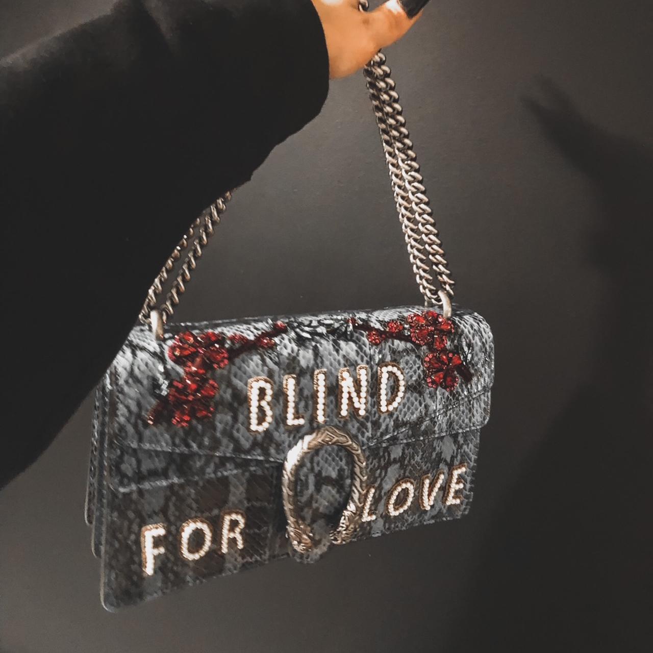 GUCCI BLIND FOR LOVE DYONISUS BAG -2018 Depop