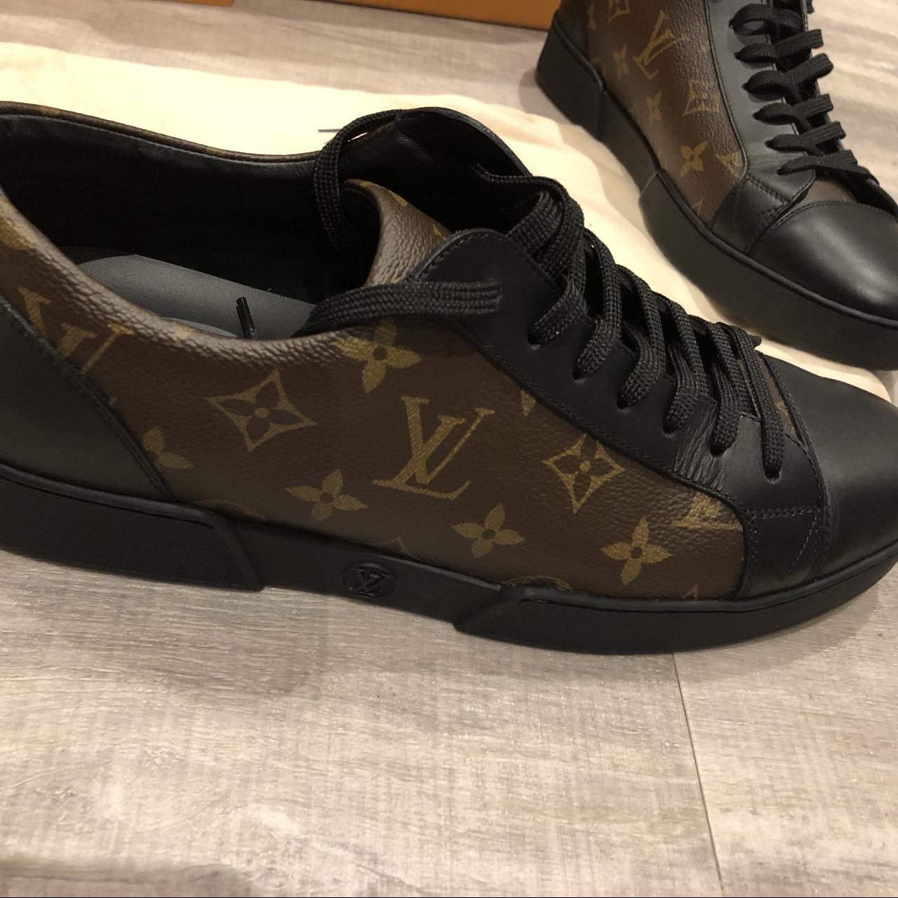 Louis Vuitton Trainers size 8 FITS LIKE A 9 - Depop