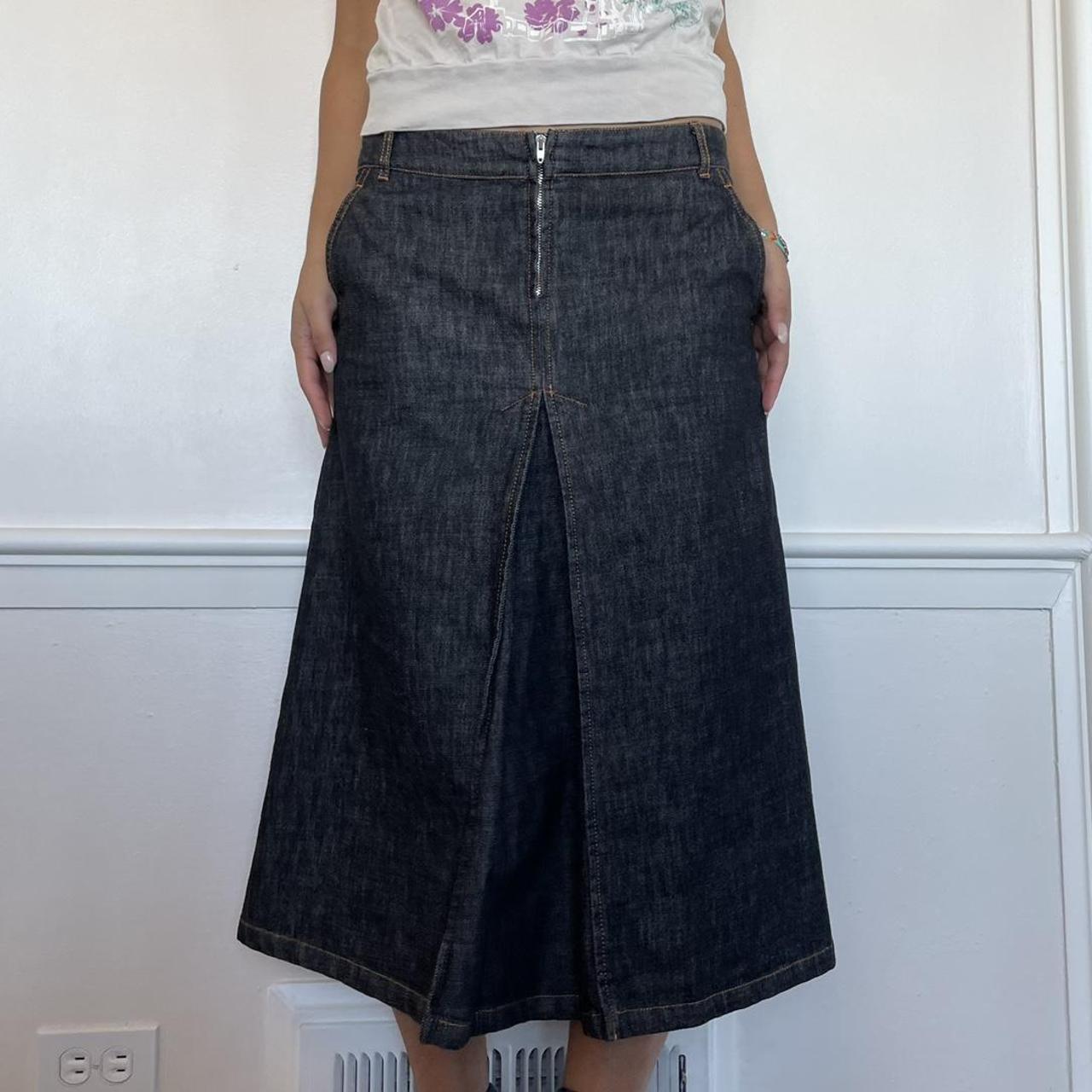 Product Image 1 - Amazing dark wash denim skirt!!