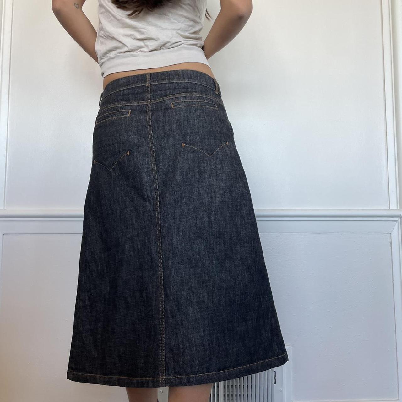 Product Image 2 - Amazing dark wash denim skirt!!