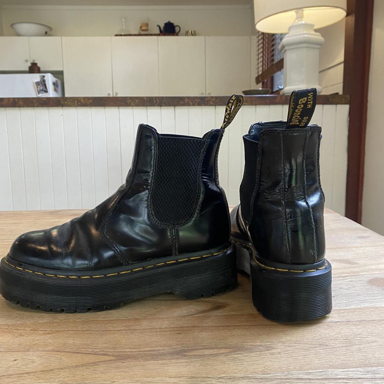 platform doc chelsea boots