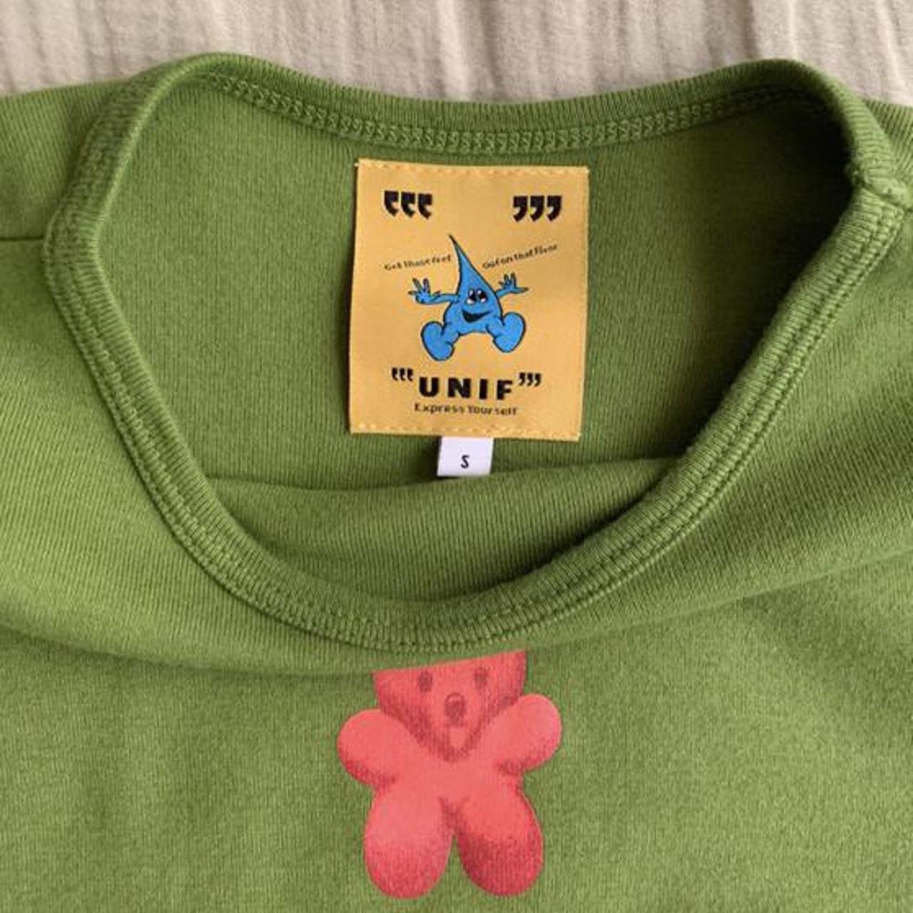 UNIF xo bear tee 🍼🍼 new condition. only worn once.... Depop