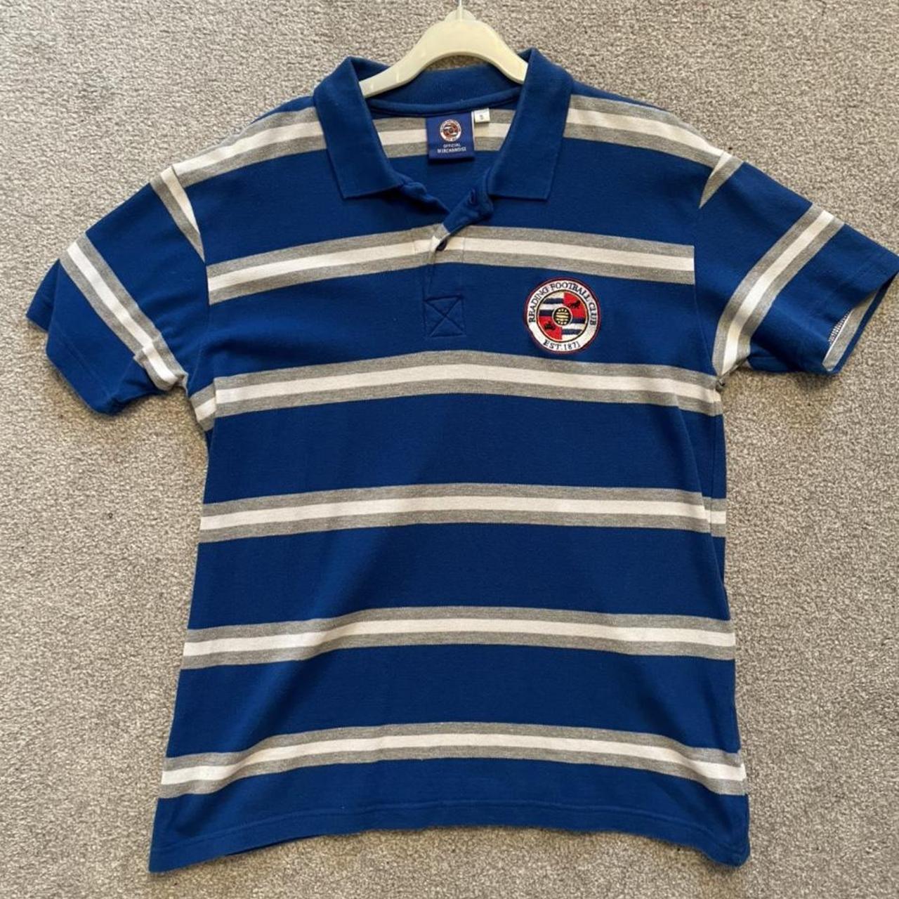 Official Reading FC Polo Shirt with Badge Size:... - Depop