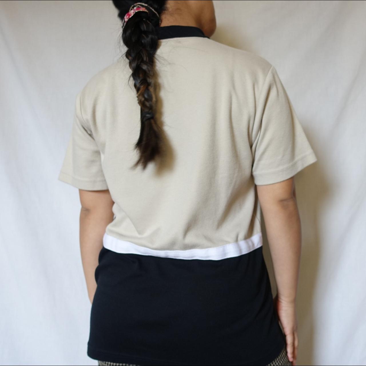 Men's Black and Cream Polo-shirts (4)