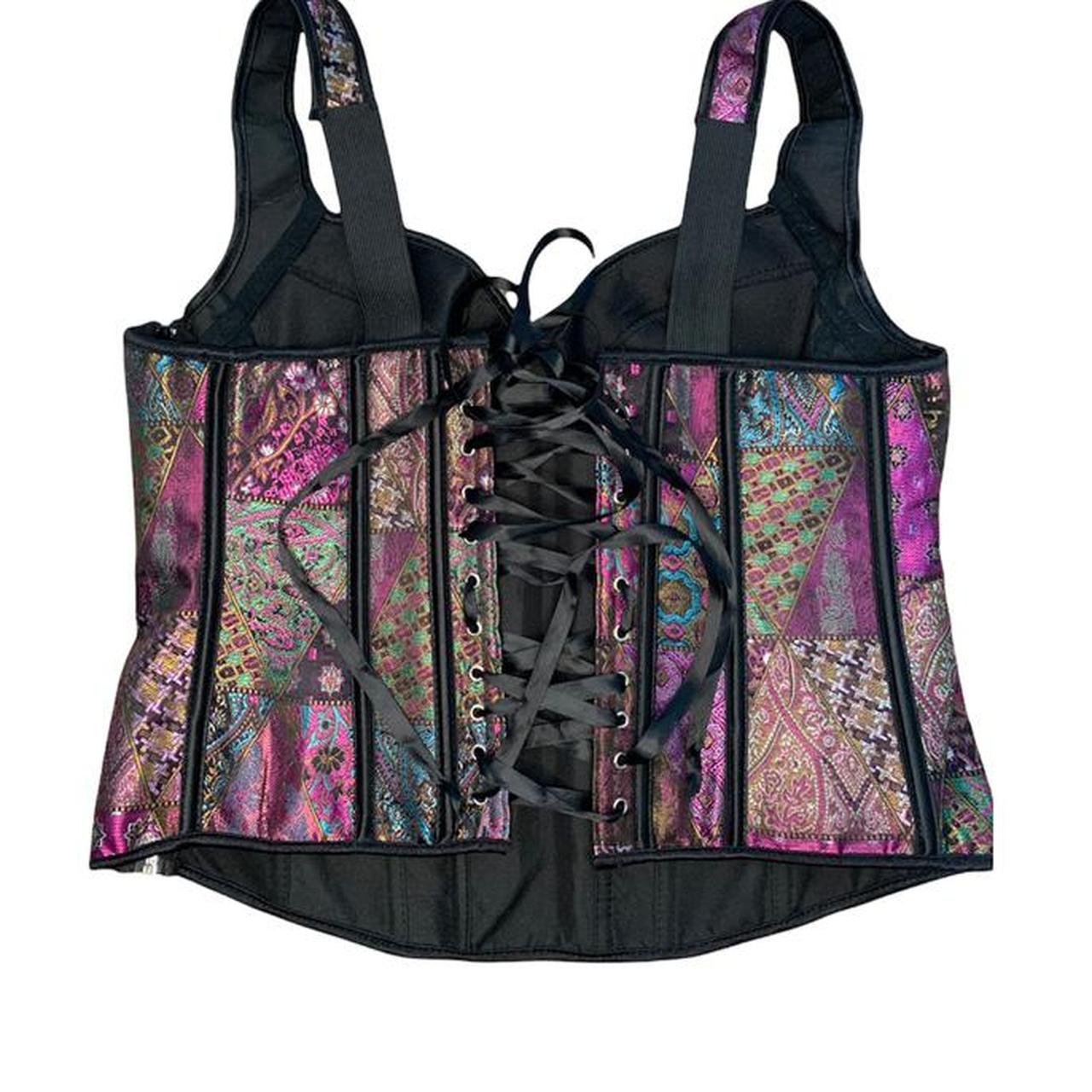 Product Image 2 - Patchwork Corset

Features multiple hues of