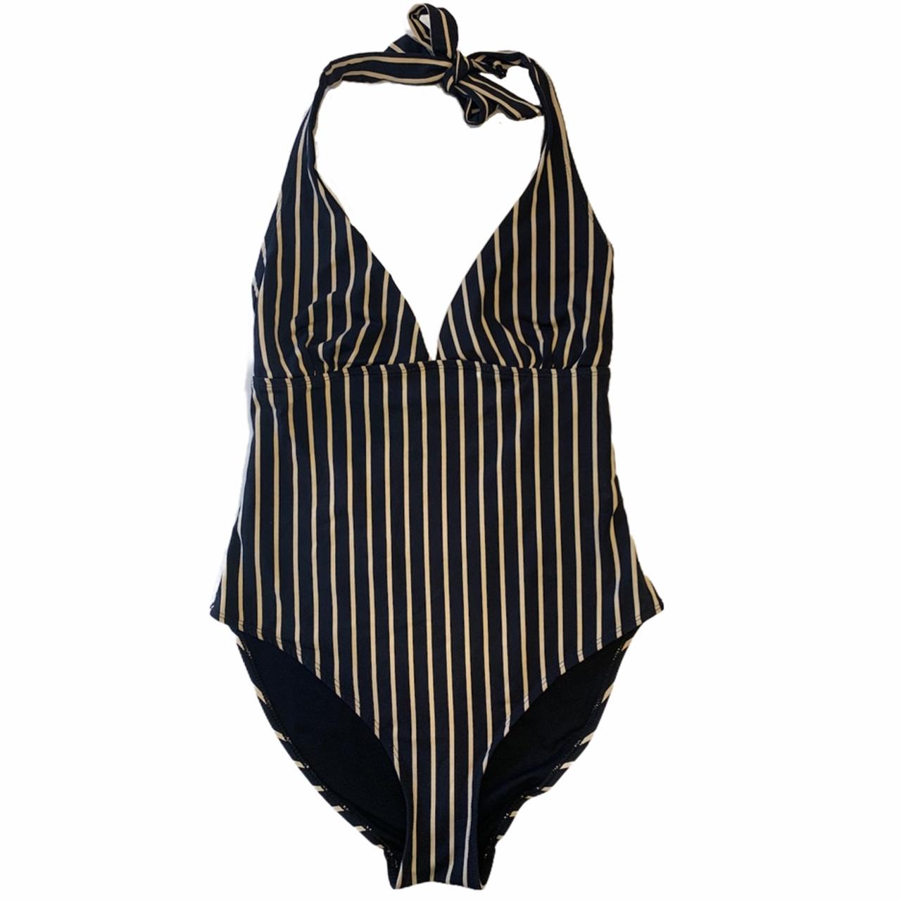 Primark one piece swimsuit!#N##N#Dark navy, almost black... - Depop