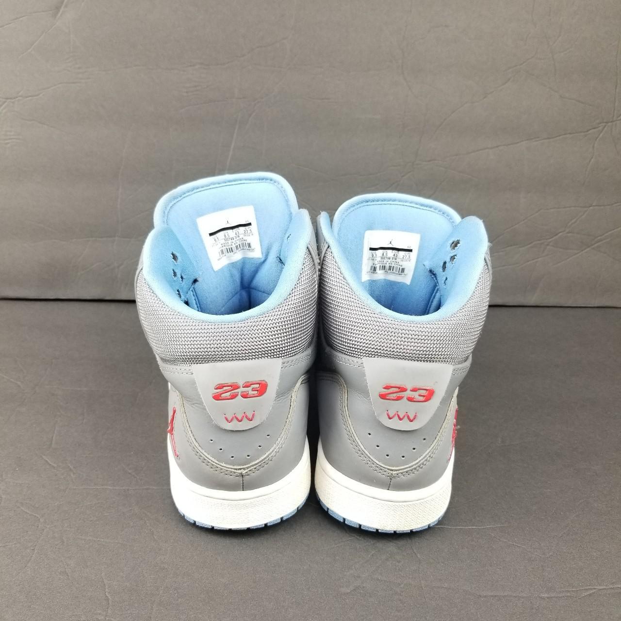 Nike Air Jordan 1 Flight 2 Gray / Blue Mid Top... - Depop