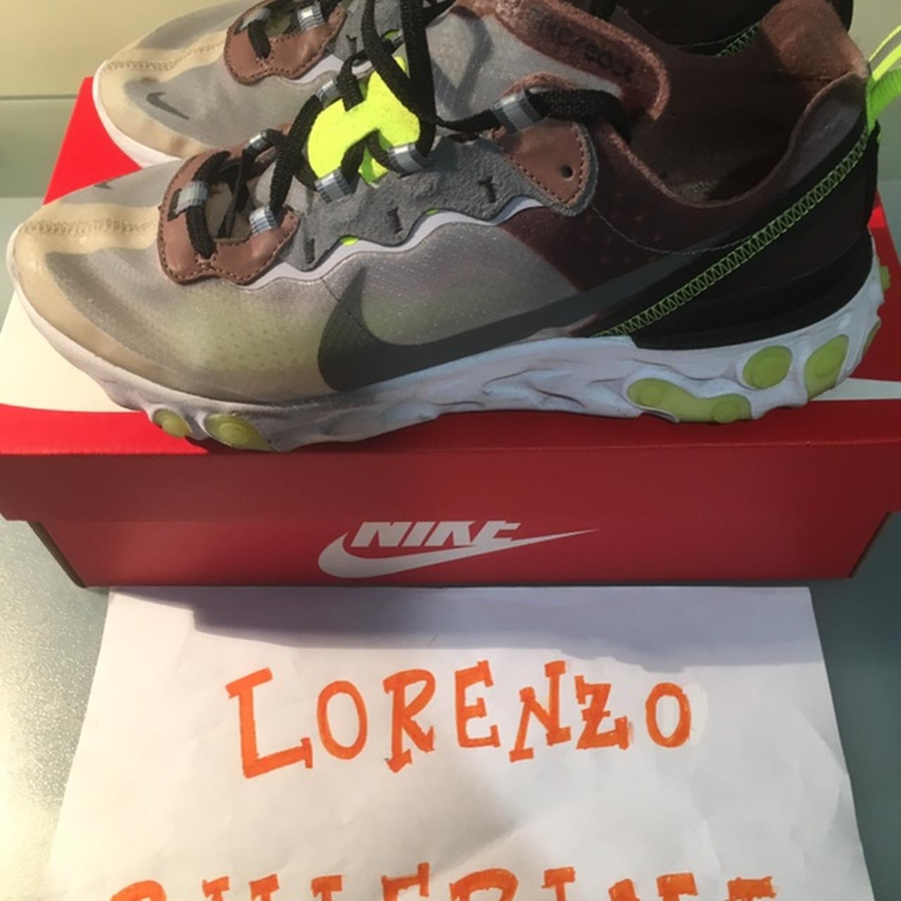 NIKE REACT ELEMENT 87 DESERT SAND Size US 9 EU. Depop