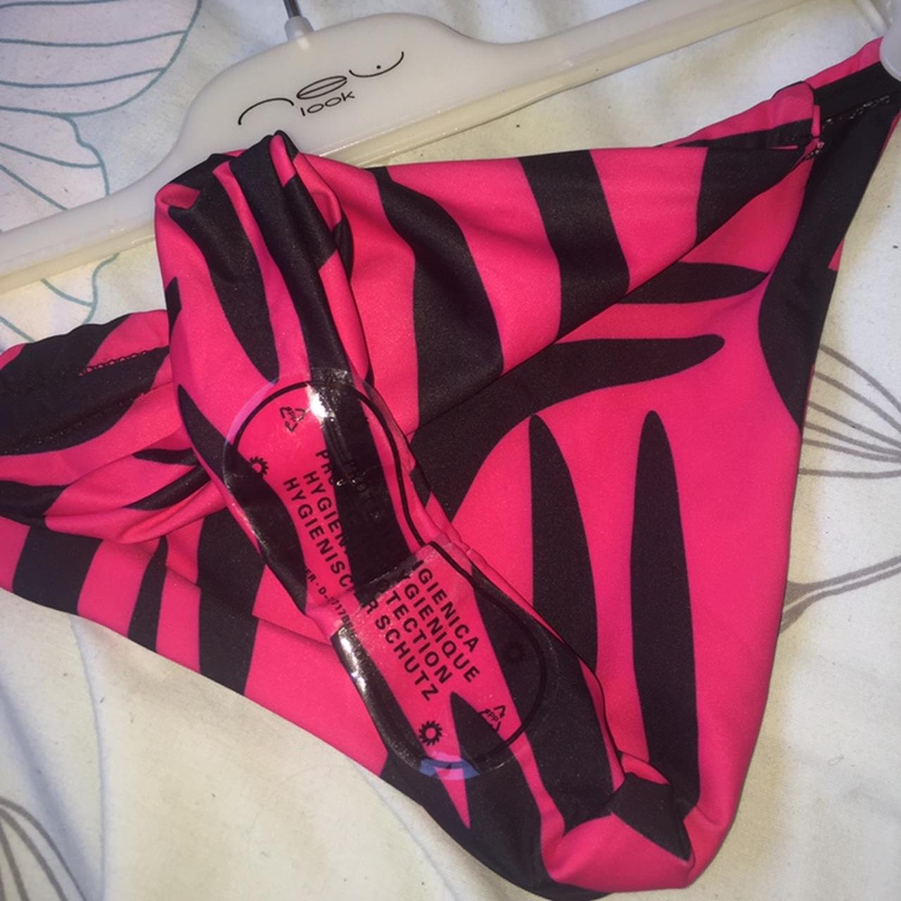️Bright Pink Zebra Bikini ️High waisted... Depop