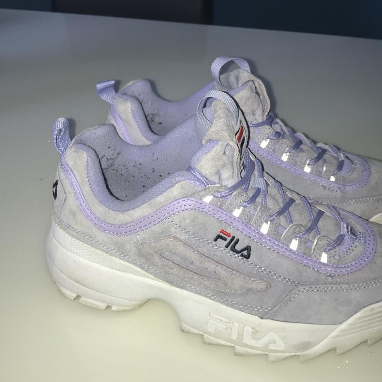 Fila disruptor hot sale womens purple