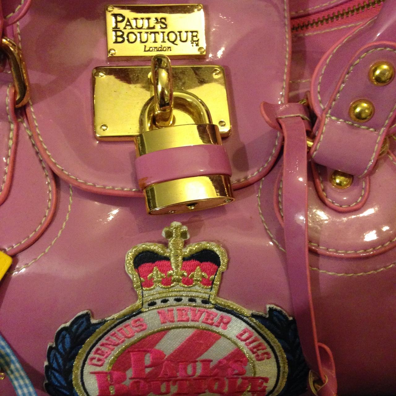 Paul's Boutique Bright Flower Logo Padlock Bag