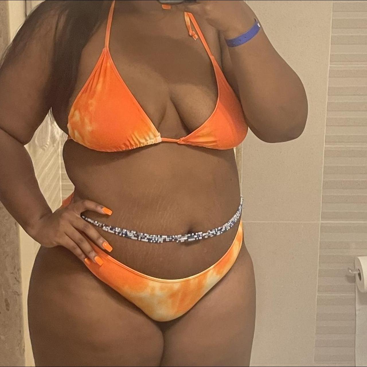 Shein Curve + Plus Women's Bikinisandtankinisets Depop