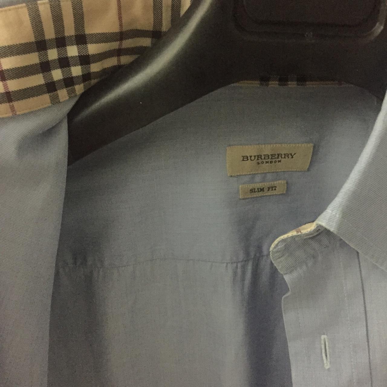 Camicia burberry outlet slim fit uomo