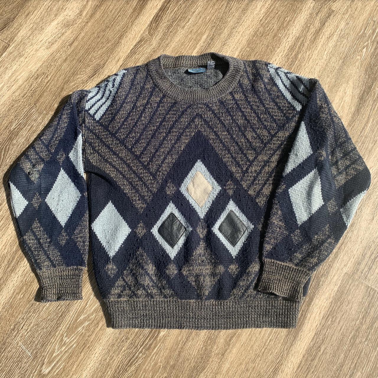 Playboy Vintage Sweater 1980s Knit Sweater With... - Depop