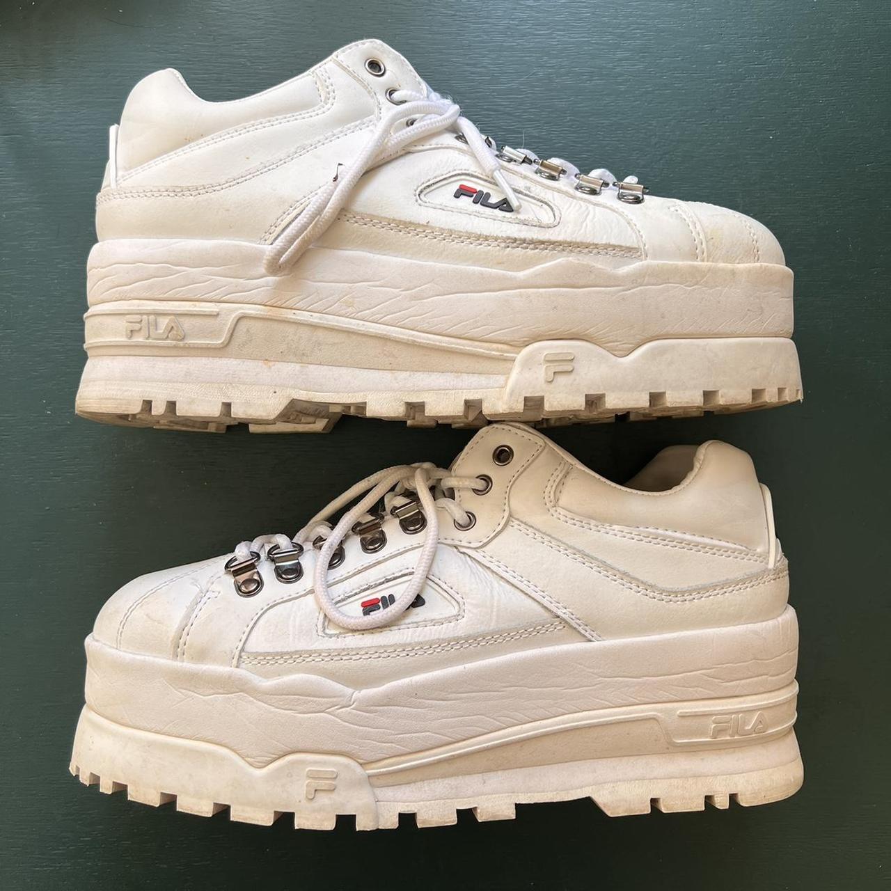 fila icy trailblazer wedge sneakers