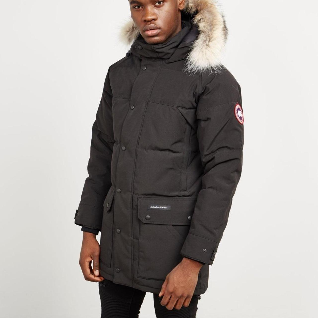 canada goose emory parka grey