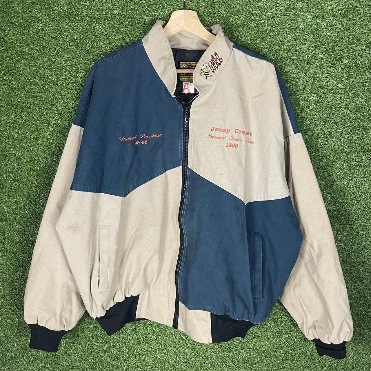 Vintage ‘95 Florida rodeo jacket Embroidery on back... - Depop
