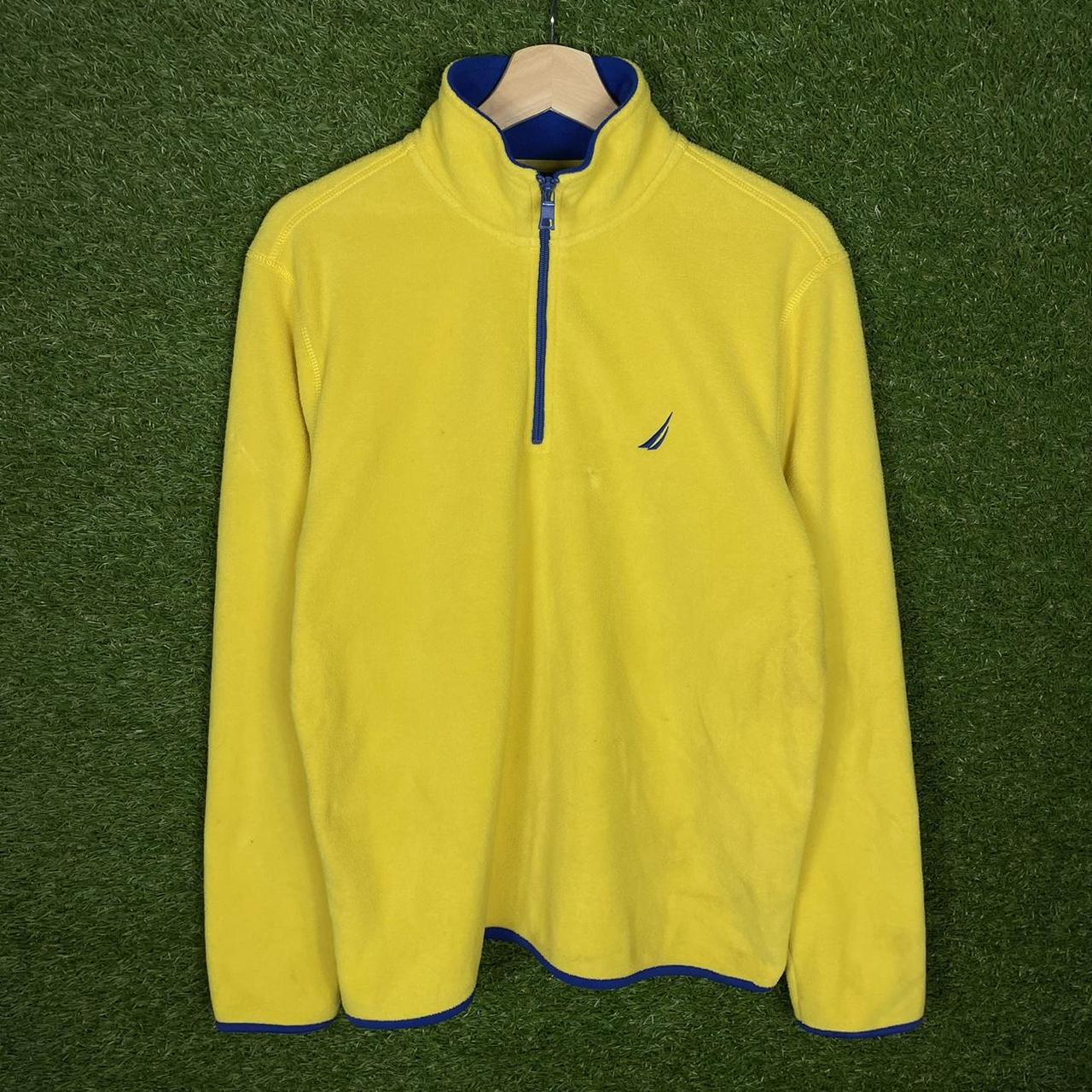 yellow nautica fleece