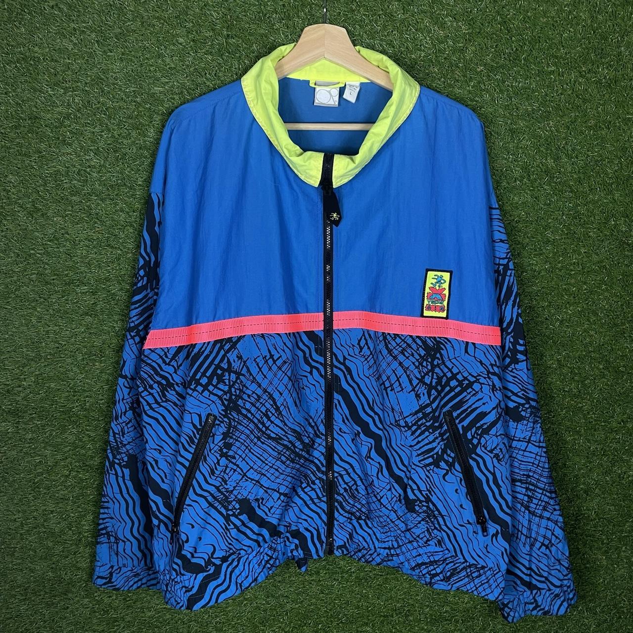 Vintage Ocean Pacific Surf Windbreaker Hooded - Depop