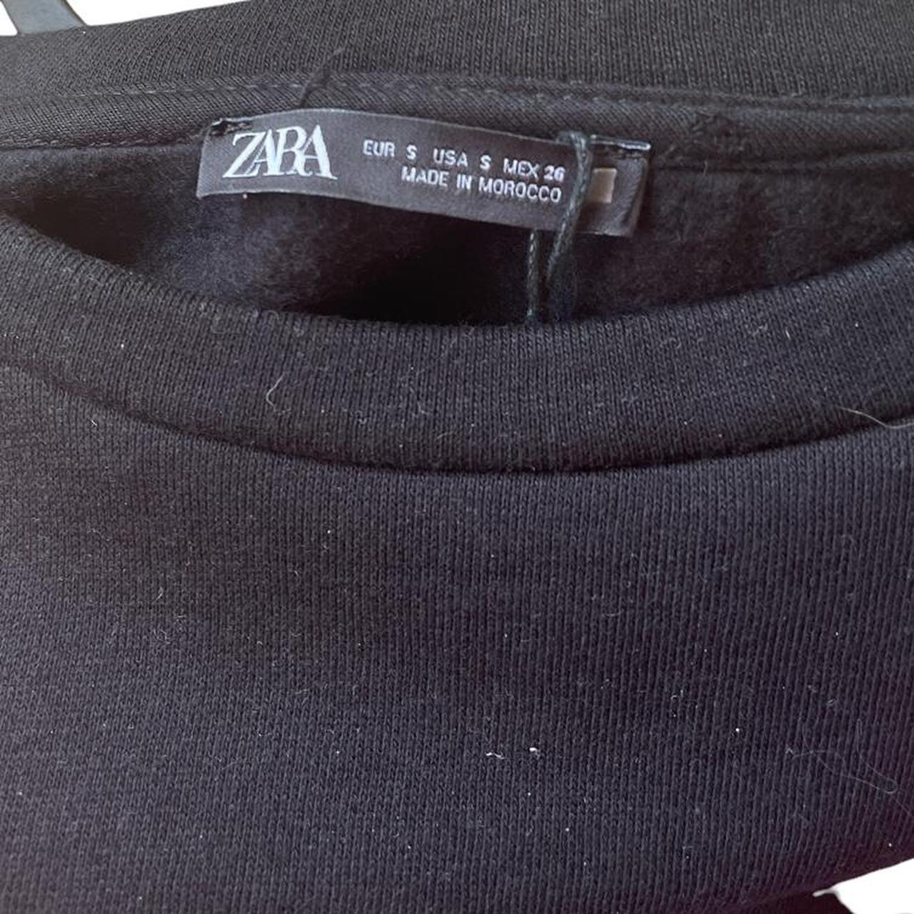 zara Dramatic Sleeve Sweatshirt size small never worn - Depop