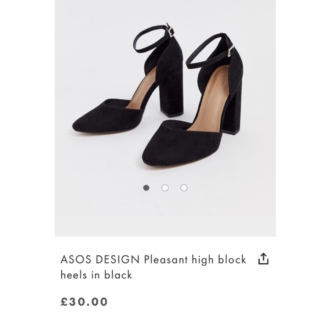 pleasant high block heels