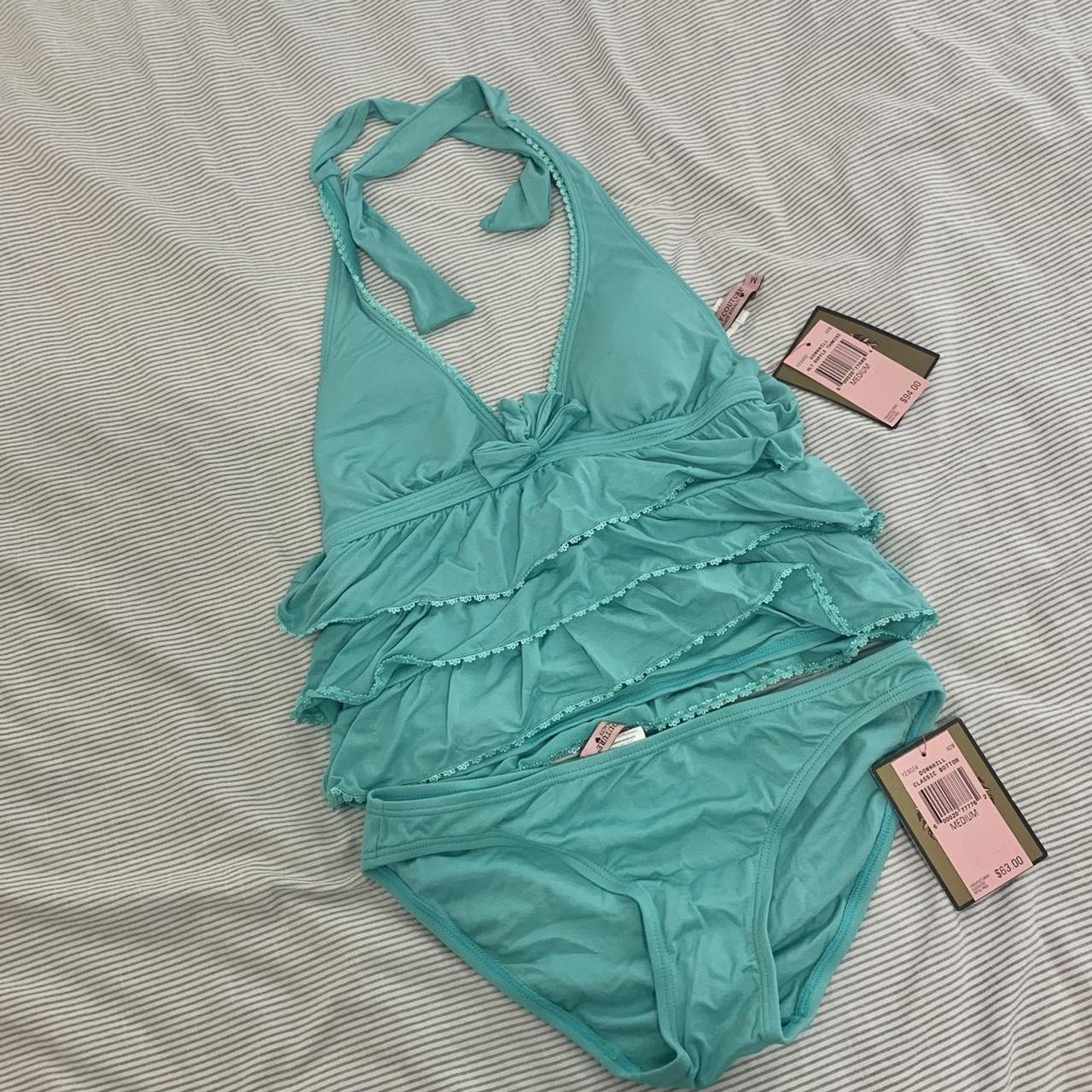 Juicy Couture Women's Blue Bikinisandtankinisets Depop