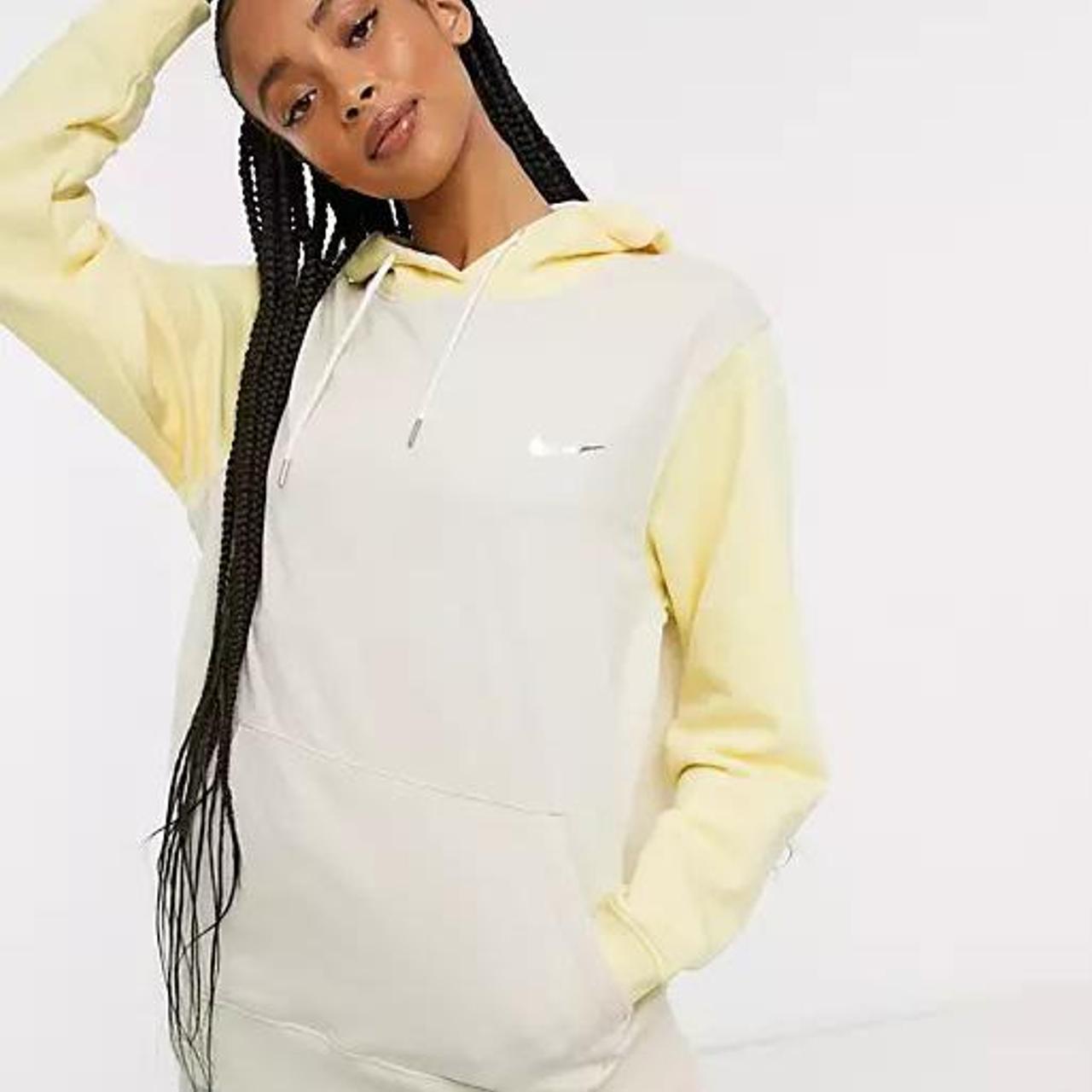 nike swoosh colour block sweatshirt