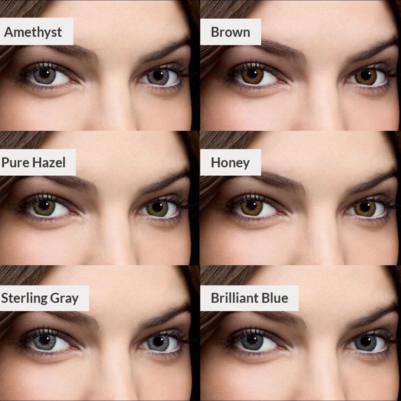 Freshlook Colorblends HAZEL - 2 lenses \u0026 90 ml... | Depop, image size:1280x1280