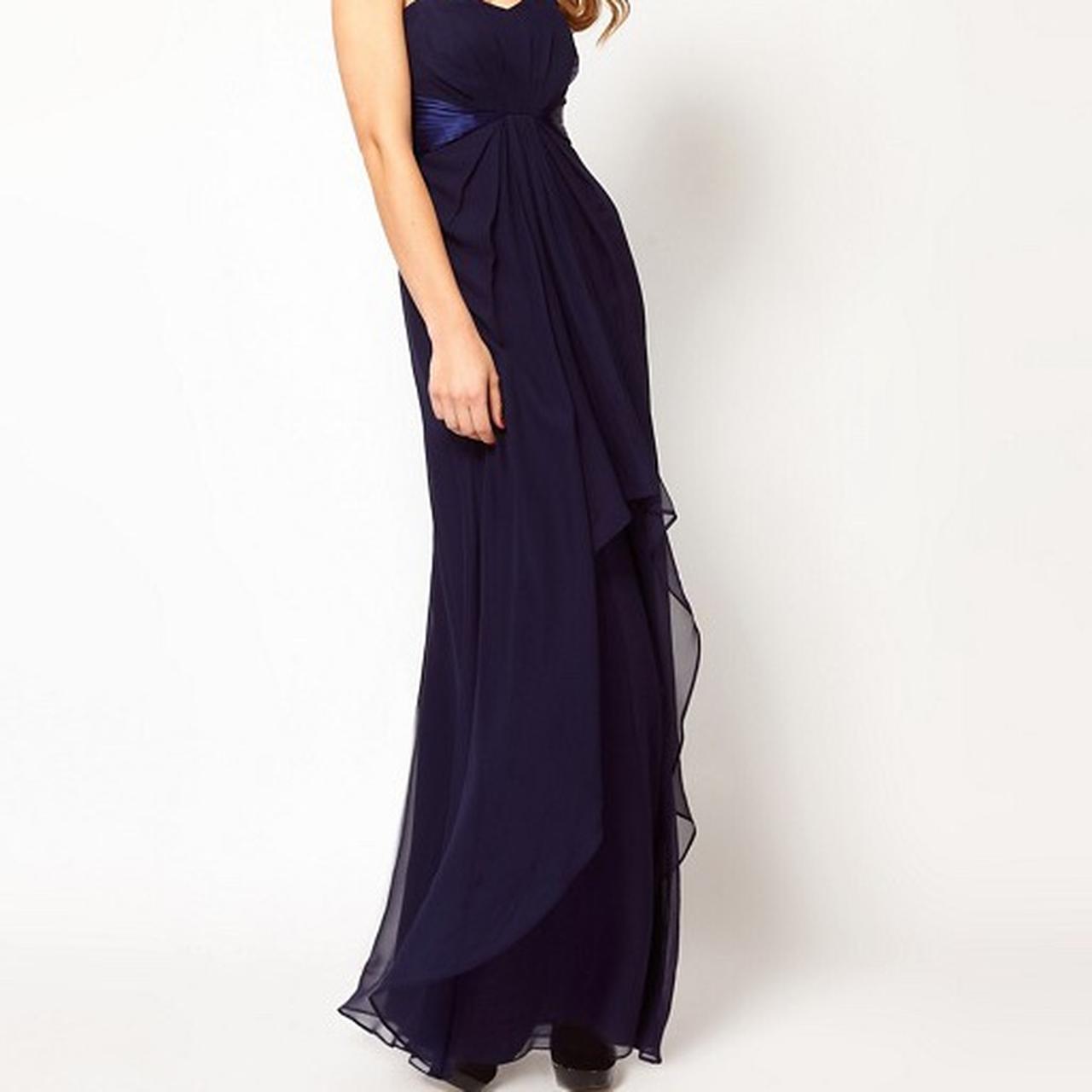 Coast navy maxi outlet dress