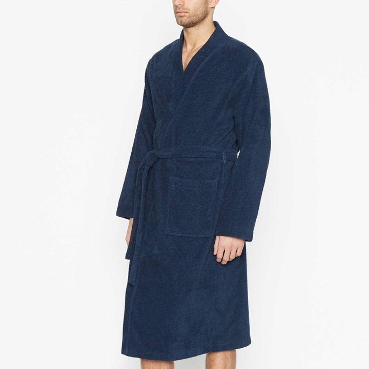Debenhams Men's Navy Robe Depop