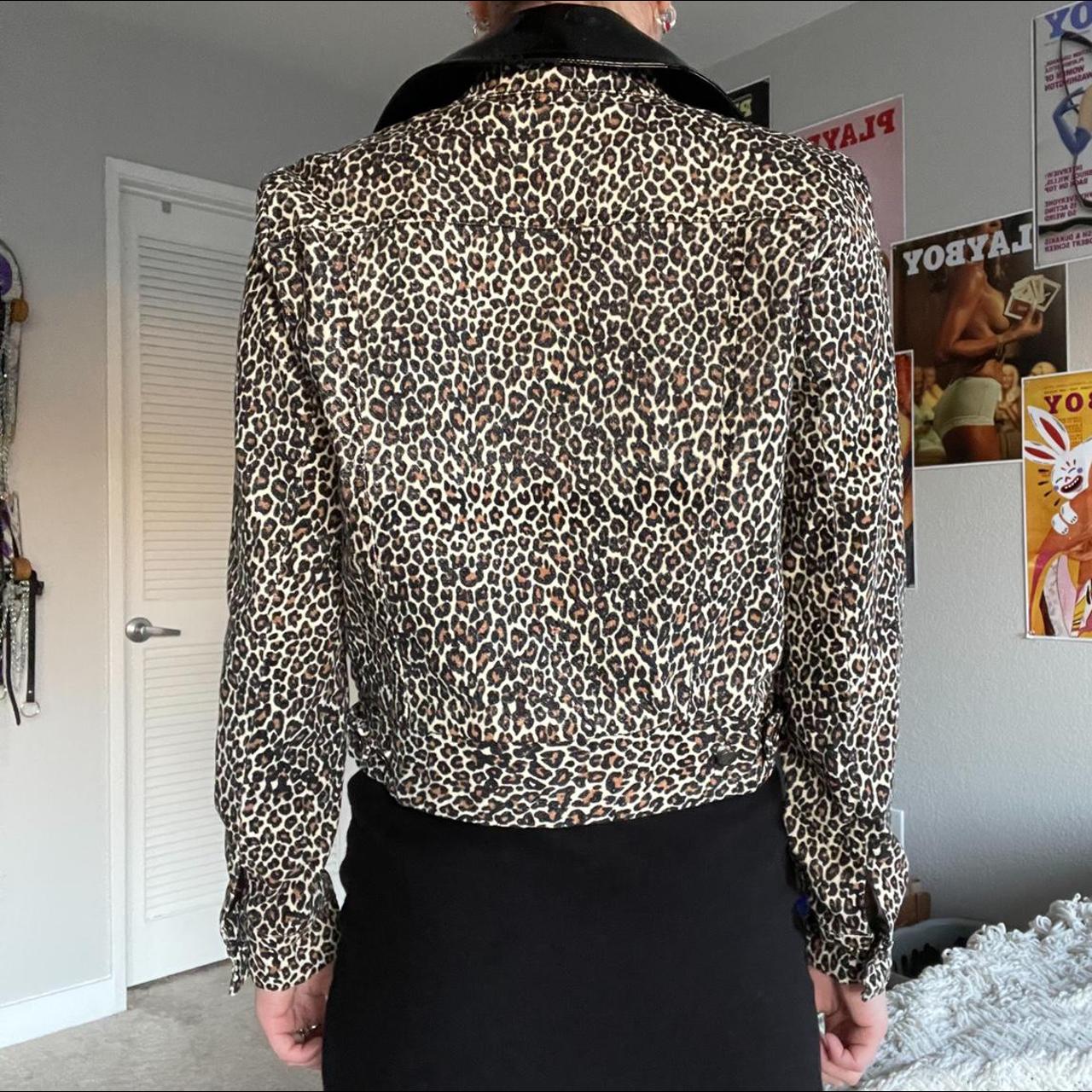 Product Image 2 - Valfre cheetah print zip-up cropped