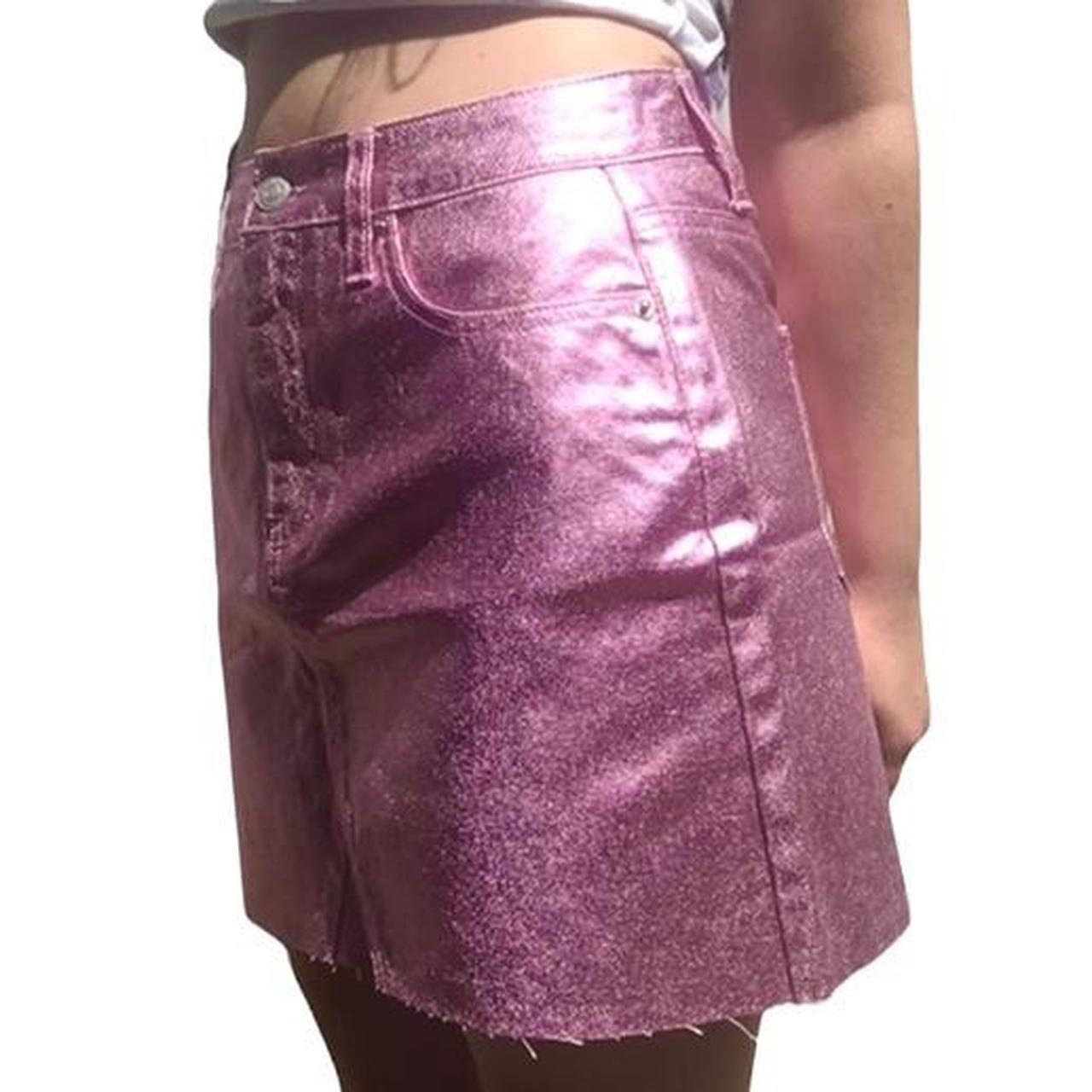 Wild fable 2025 pink metallic skirt