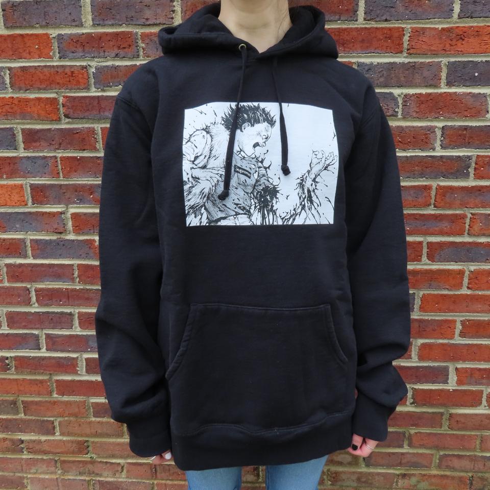 supreme akira arm hoodie