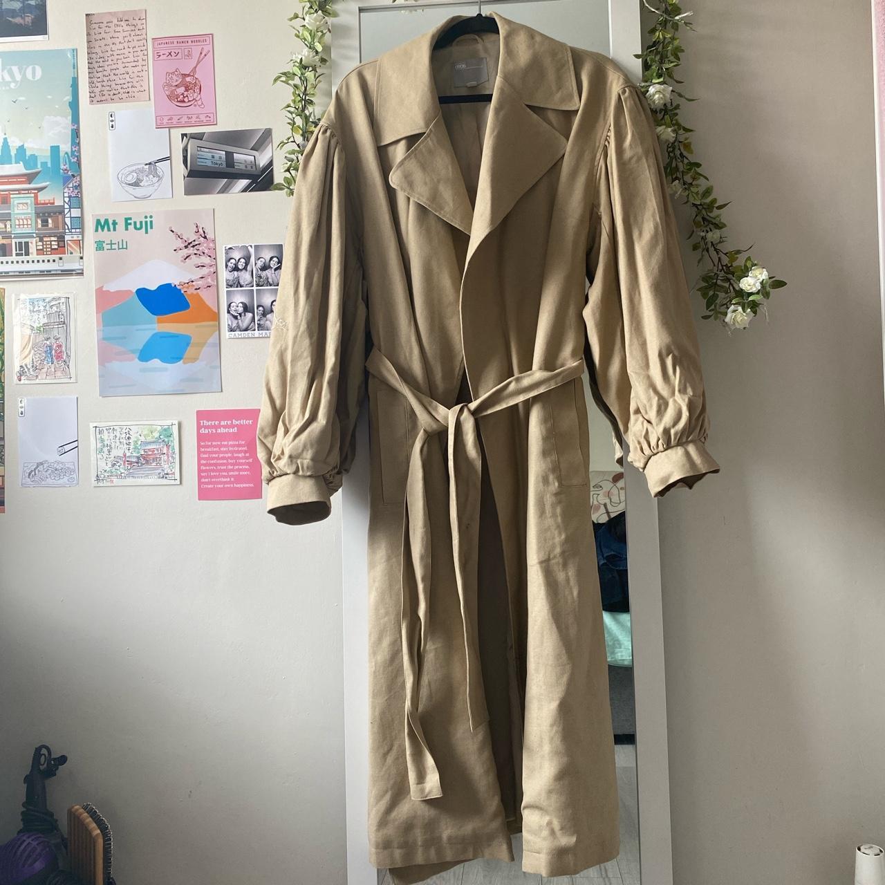 ✨Trench coat-balloon sleeve , ✨Size 10 - oversized...