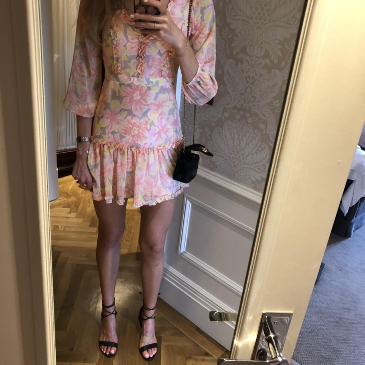 Likely clearance orange dress