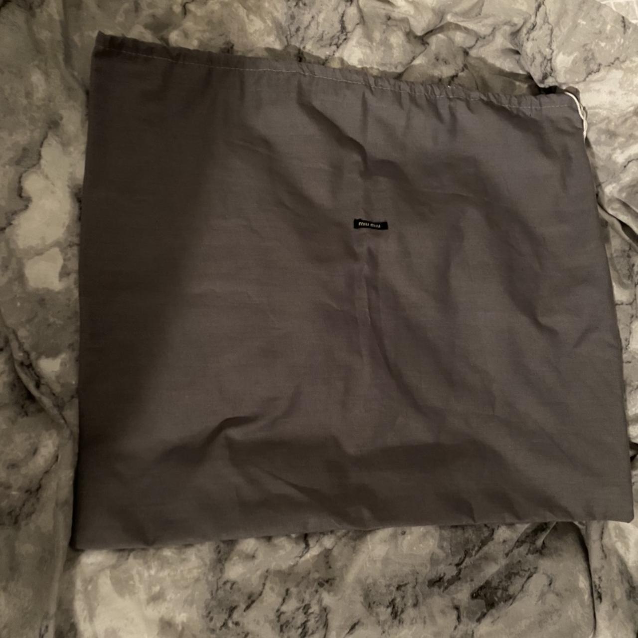 Selling my 100 Authentic Miu miu Dust bag Depop