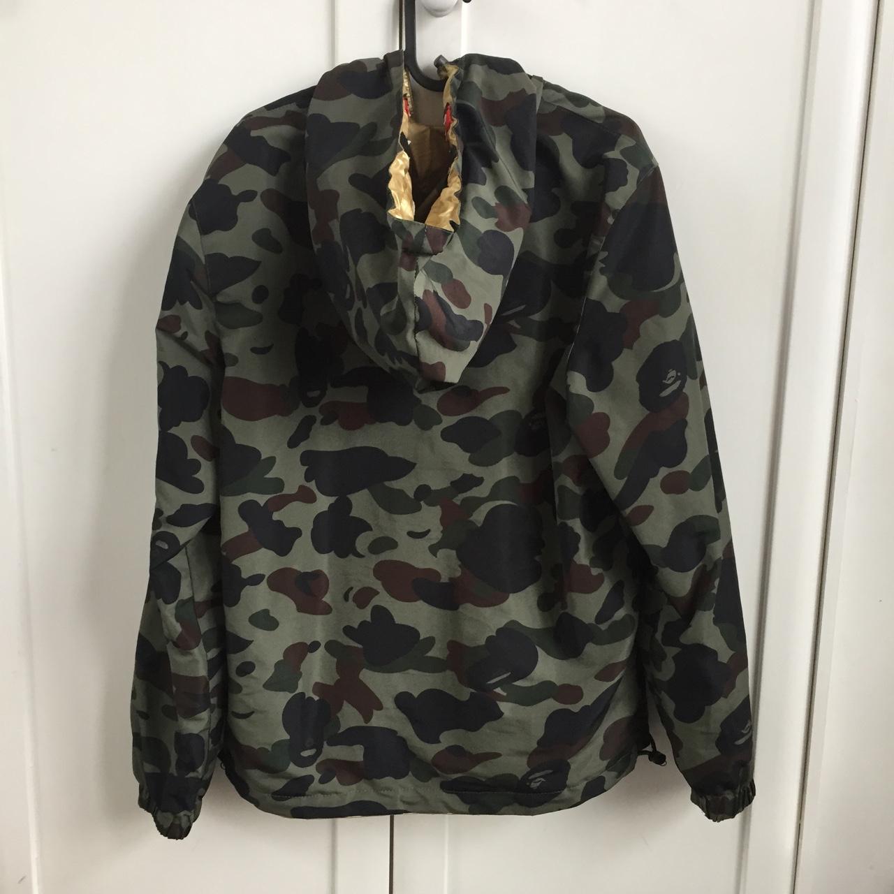 Bape, Jackets & Coats, Red Camo Bape Hoodie 220