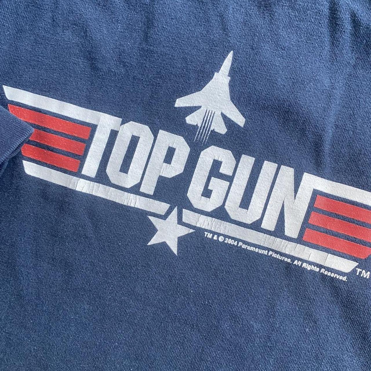 2004 Promotional Top Gun “Wingman” long sleeve... - Depop