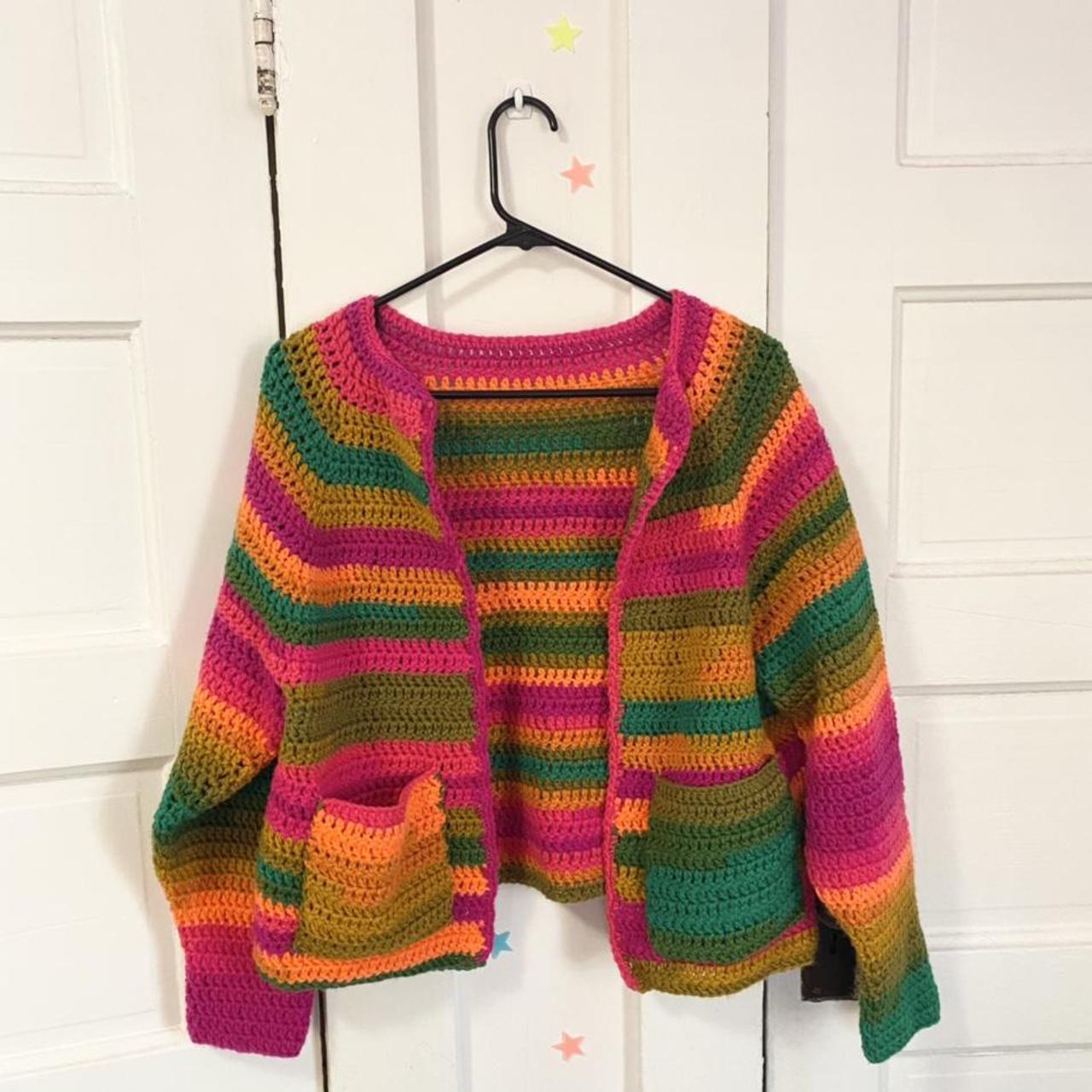 Unif Women S Multi Cardigan Depop