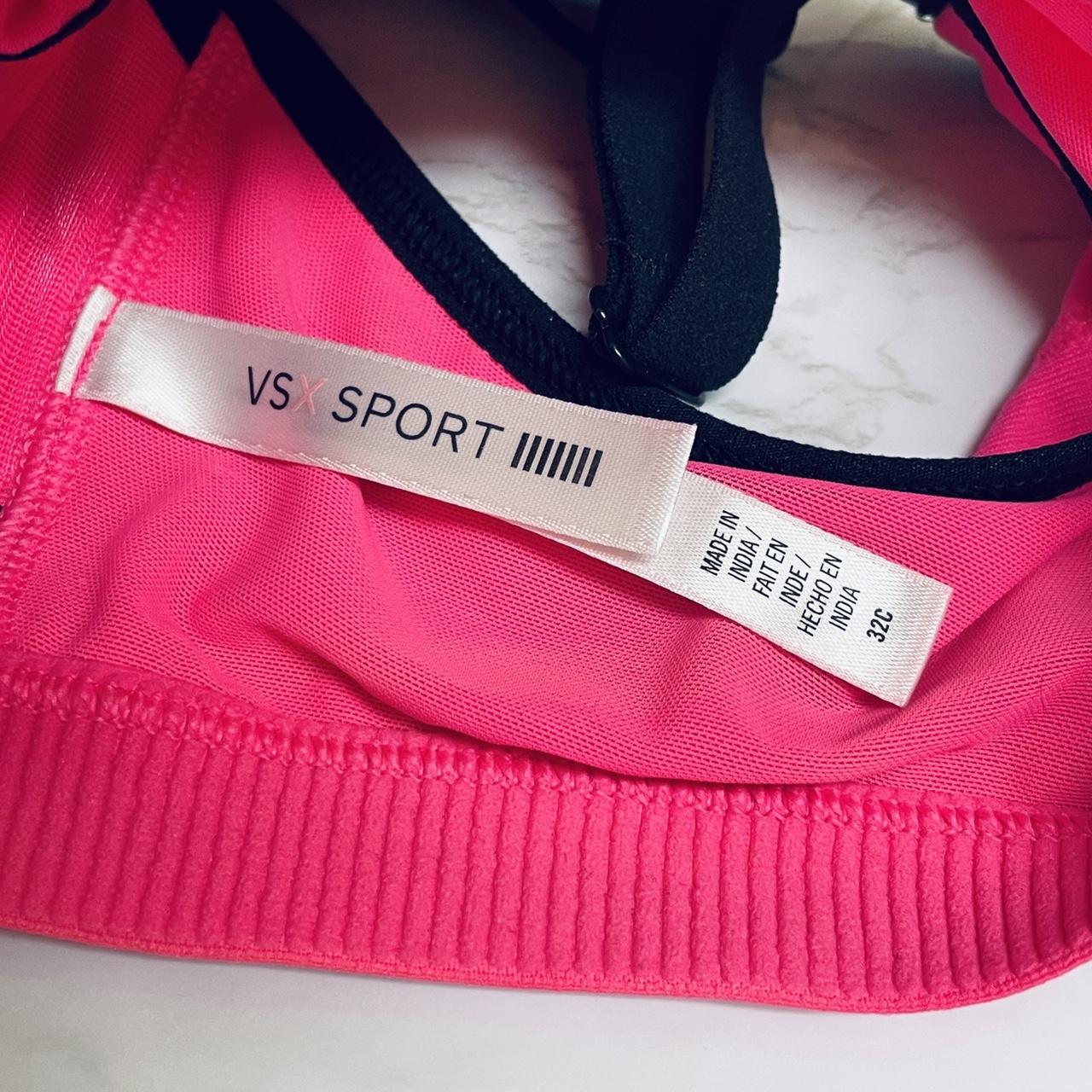 Victoria's Secret vsx sport neon geometric knockout - Depop
