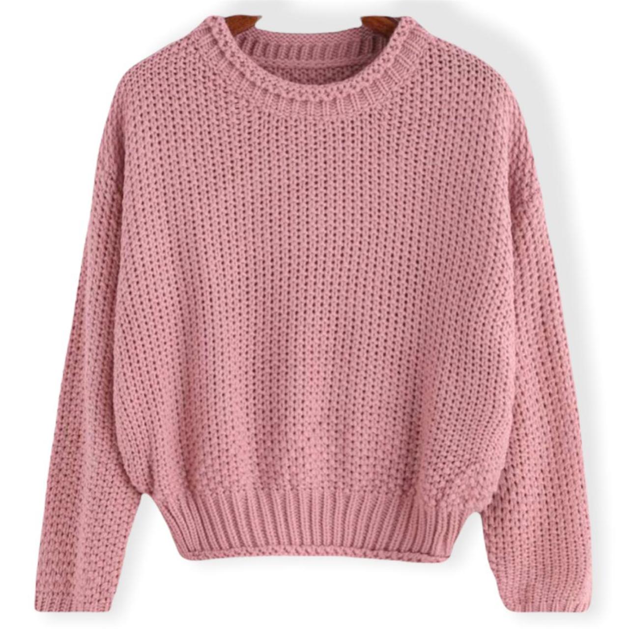 Women's Pink Jumper Depop