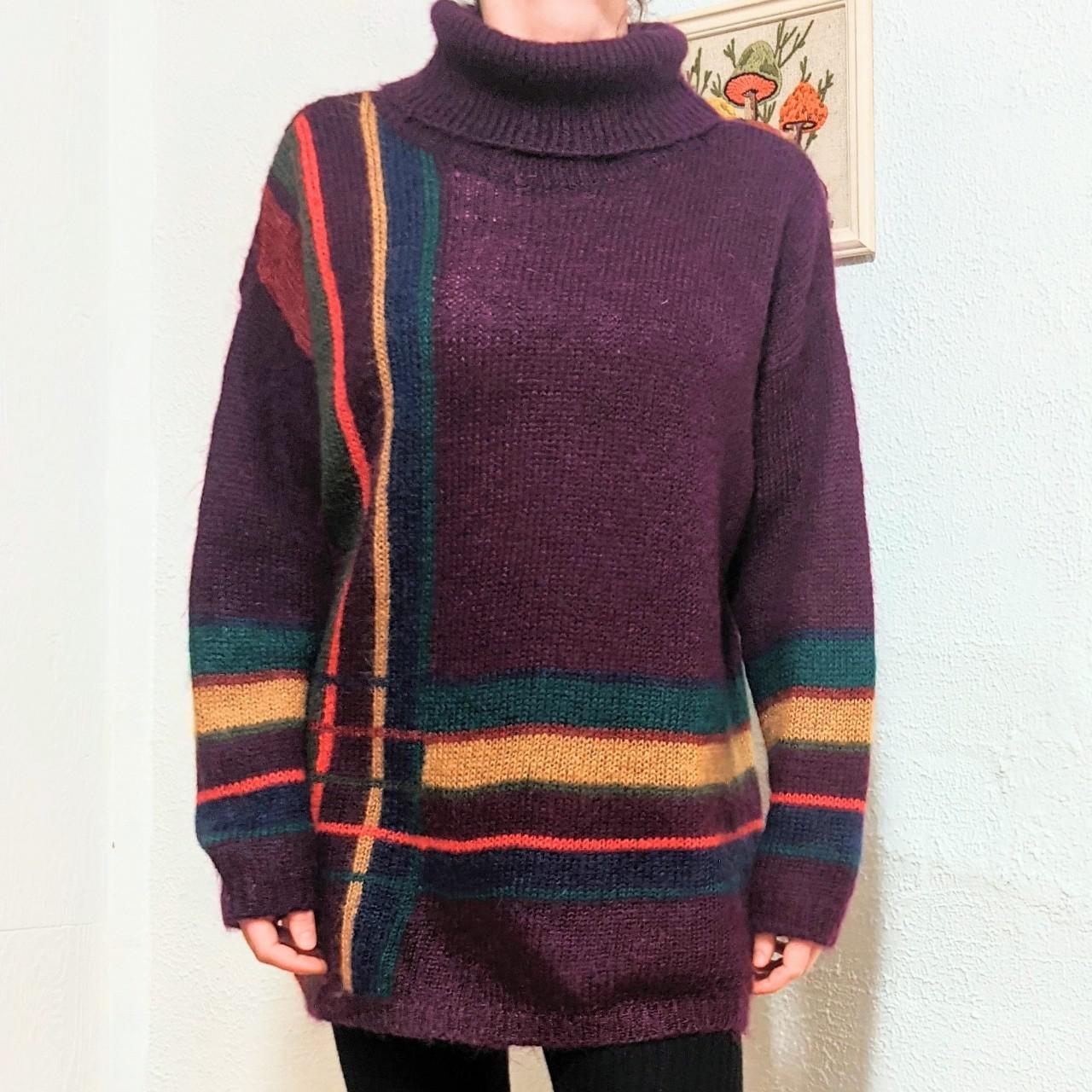 80s/90s turtleneck sweater by Boundary Waters.... - Depop