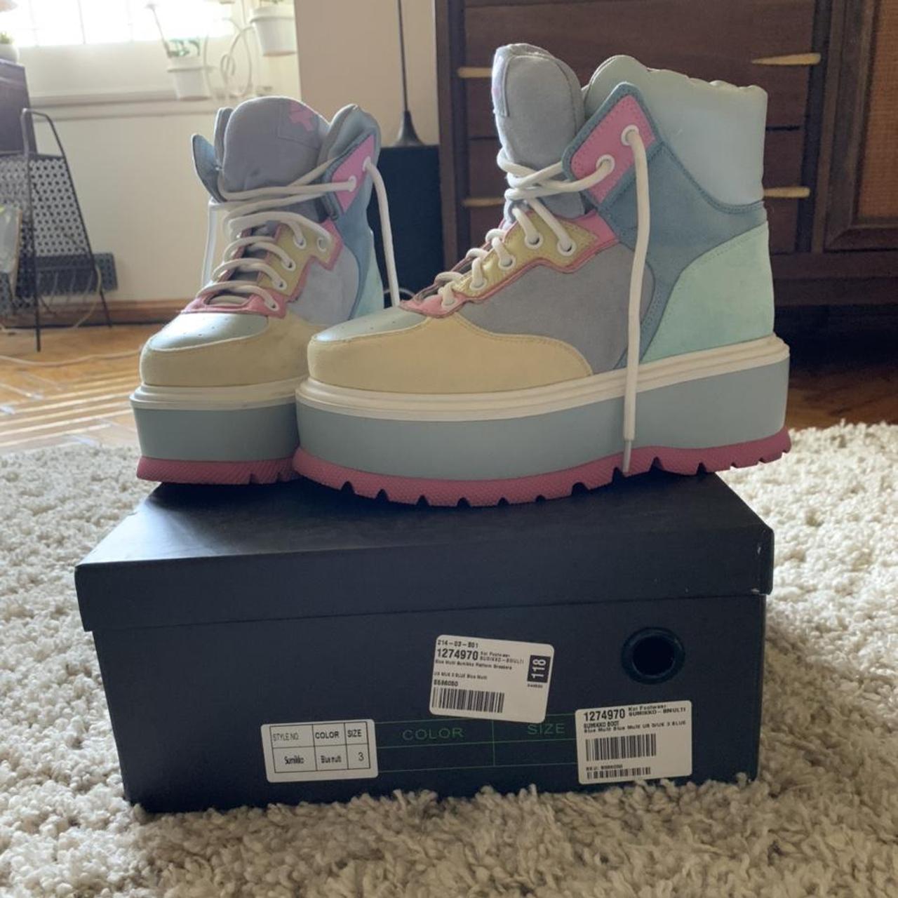 funky platform sneakers