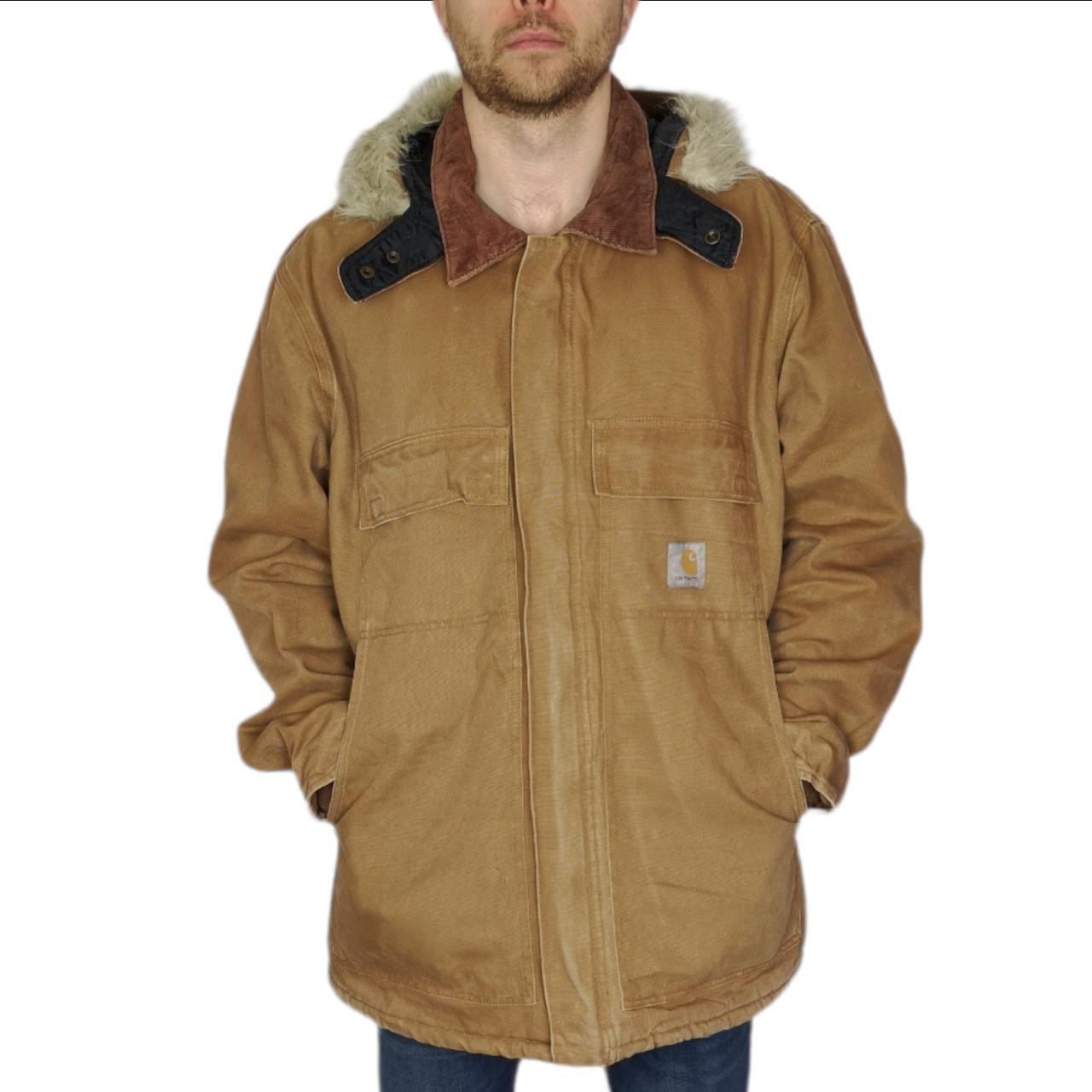 carhartt arctic coat with hood